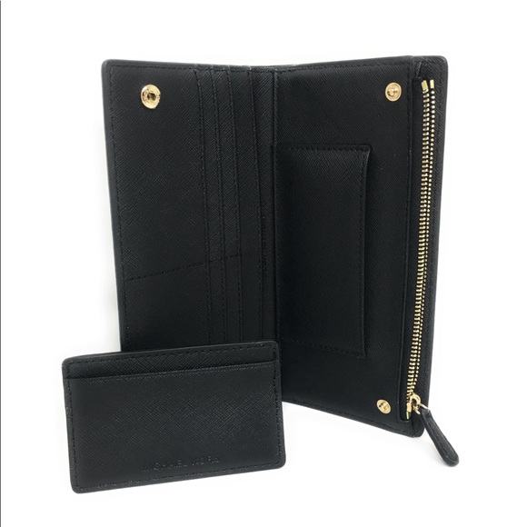 NWT Michael Kors Signature Jet Setter Wallet - Picture 4 of 5